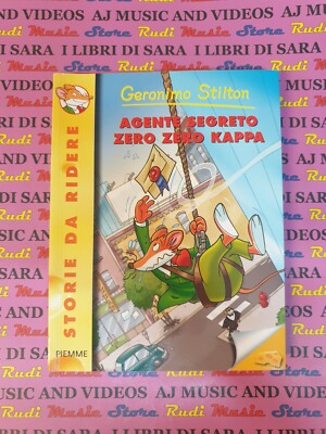 Book libro GERONIMO STILTON agente segreto zero zero kappa PIEMME 47 2007 (A80)