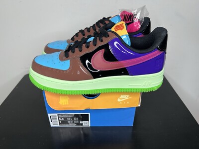 Nike Air Force 1 Undefeated Pink Prime Multicolor Men Sz 5.5