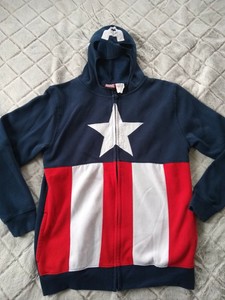 captain marvel zip up