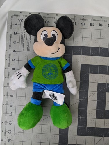 Disney Animal Kingdom Mickey Mouse Plush 11 Inch Stuffed Animal Toy - Picture 8 of 8