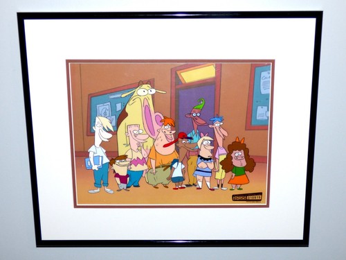 cow-and-chicken-framed-original-production-cel-cartoon-network-hanna