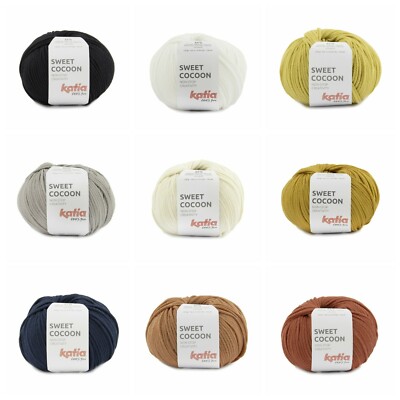Katia - SWEET COCOON - Garn - 50g - LL 145m - Frühjahr/Sommer - (9,30 /100g)