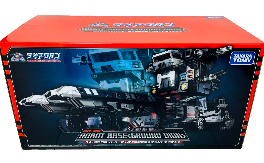 DA-95 Robot Base: Land Mobile Battleship Grand Dion - Diaclone | eBay