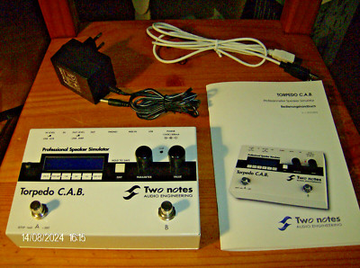 Two Notes Torpedo C.A.B. Professional Speaker Simulator IR-Box * neuwertig OVP