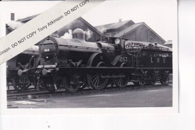 LMS - EX MIDLAND - 2-4-0  NO. 253 @ DERBY - VINTAGE IMAGE - # L16199