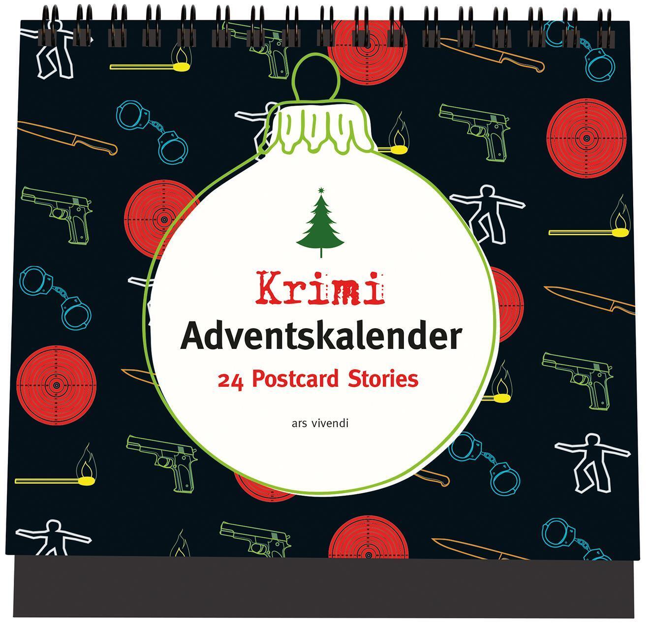 Thumbnail - Krimi-adventskalender 24 Postcard-stories Versch. Autoren Stück 25 S.