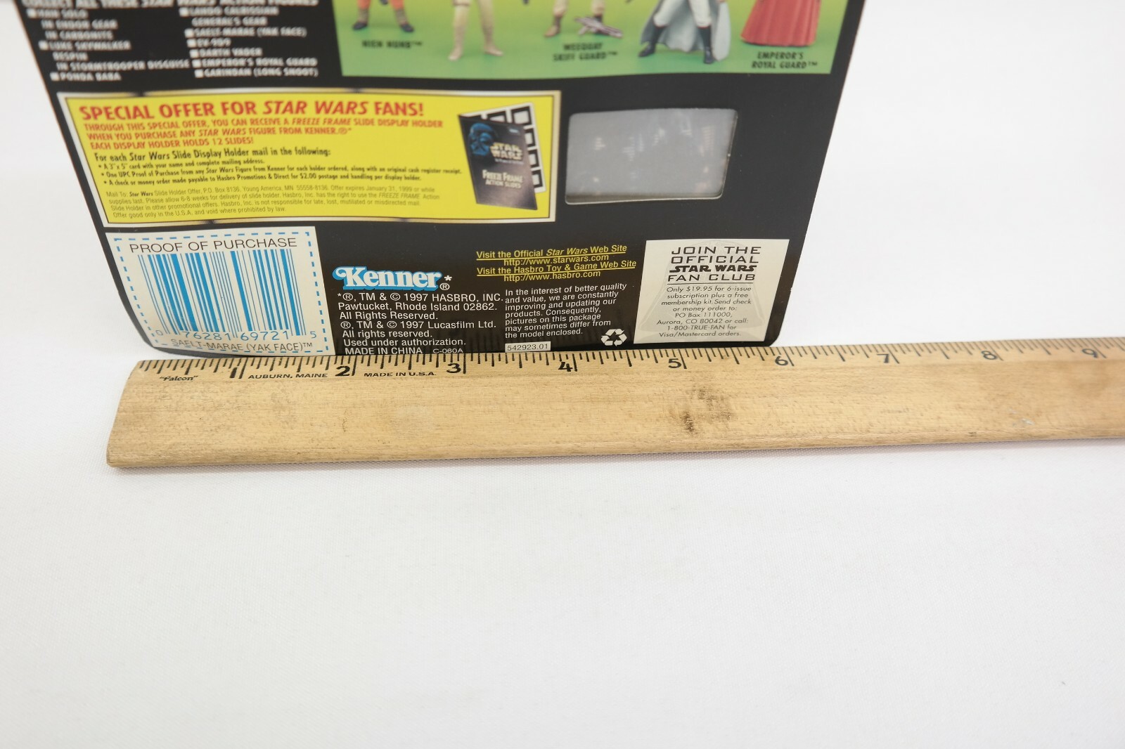 Saelt-Marae Yak Face Freeze Frame Star Wars Power of the Force Hasbro 1997 TY