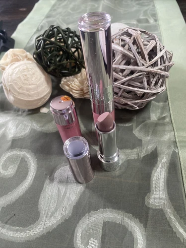 DOLL 10 Lip Wardrobe FRENCH BEIGE Lipstick & BUFF Lip Gloss Duo NEW 2 Lot