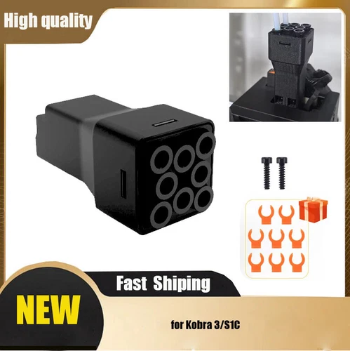 8 in1 Hub Kit For Kobra 3/S1C 8 COLORS FILAMENT HUB 3D Printer Accessories AAU