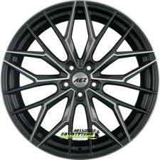 4x AEZ Porto gunmetal polished 8x20 ET35 - LK5/112 ML70.1 Felge Alu