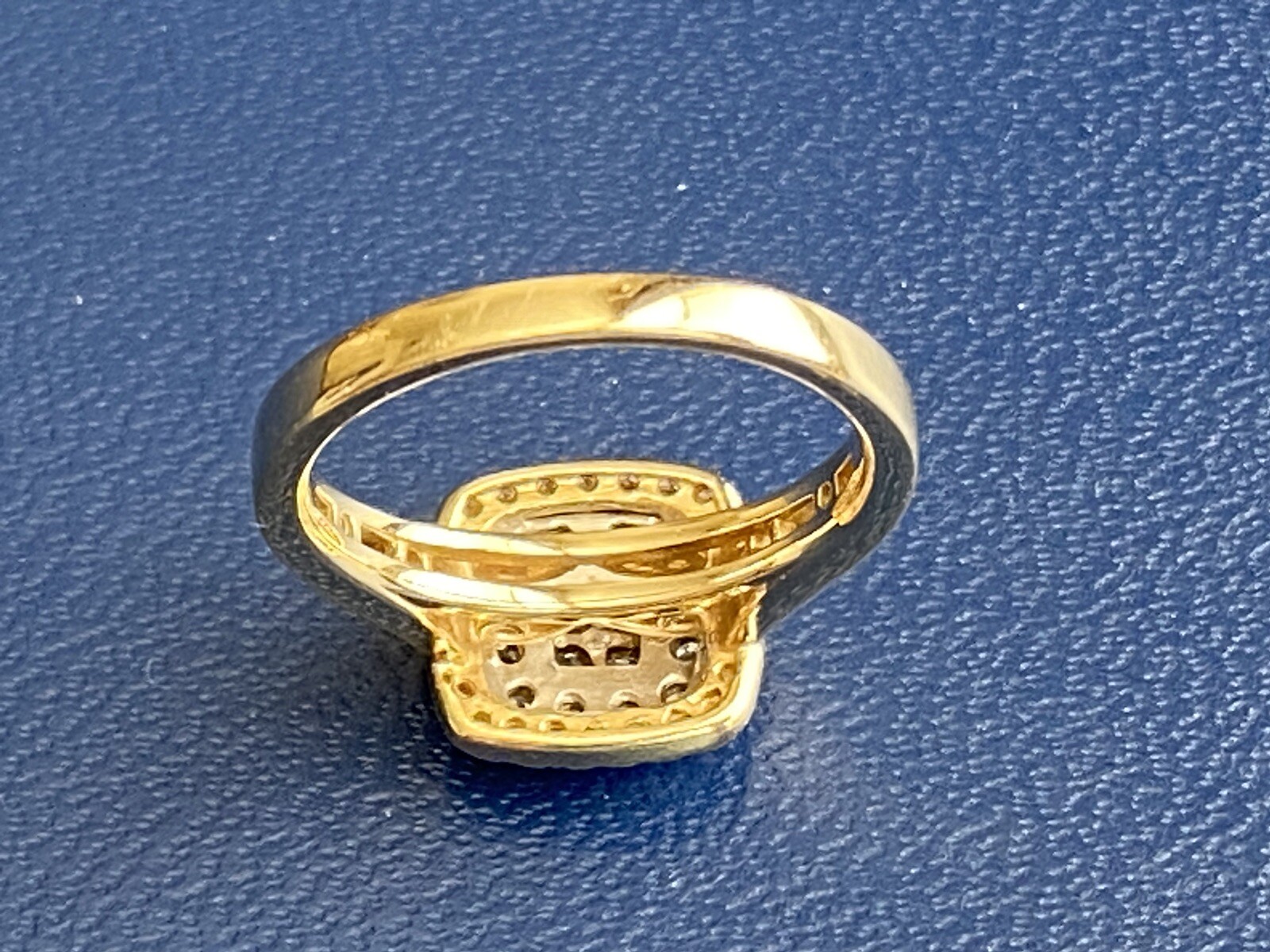 14K Solid Yellow Gold Forever Diamonds by Zales Ring … Gem