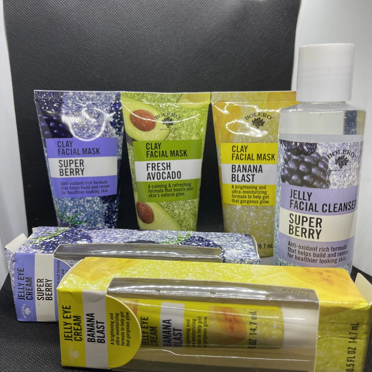Bolero Facial Skin Care lot of 6 Read Description eBay