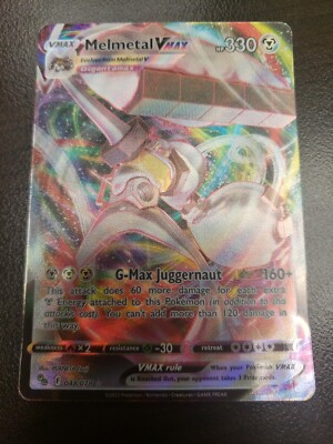 melmetal vmax pokemon card price ex - 104 - SV: Scarlet & Violet Promo Cards [PROMO] [Near Mint] variation to centering Melmetal VMAX - Pokmon Go