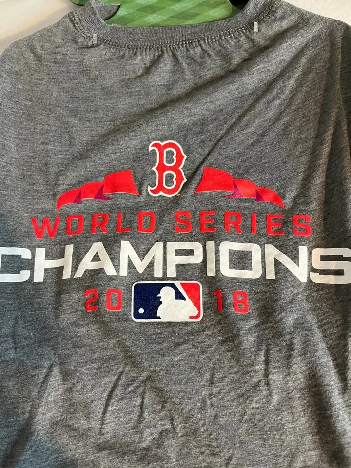 CAMISA DE MASCOTAS BOSTON RED SOX GRIS JERSEY GRANDE GENUINA MLB LICENCIA OFICIAL Foto 3 de 4