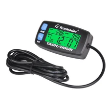 (Blue)Digital Tach/Hour Meter,RPM Alert,Maintenace Reminder For Lawn Mower ATV