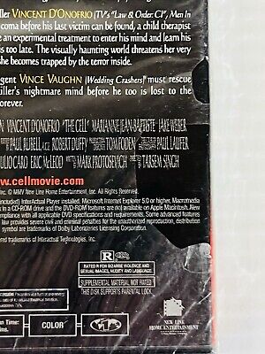 The Cell (Platinum Series DVD,2000) Jennifer Lopez, Vincent The Cell (Platinum Series DVD,2000) Jennifer Lopez, Vincent