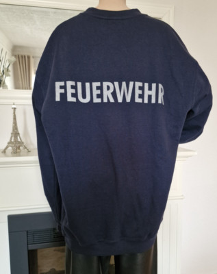 SNAP  Sportswear Classic Feuerwehr  Sweatshirt Gr.XL Dunkelblau Sehr gut