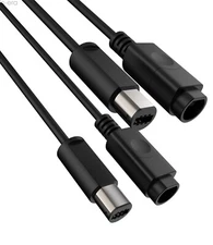 1.8M 6FT Lot of 1/2/3/4 Controller Extension Cable Cord for Gamecube Wii NGC