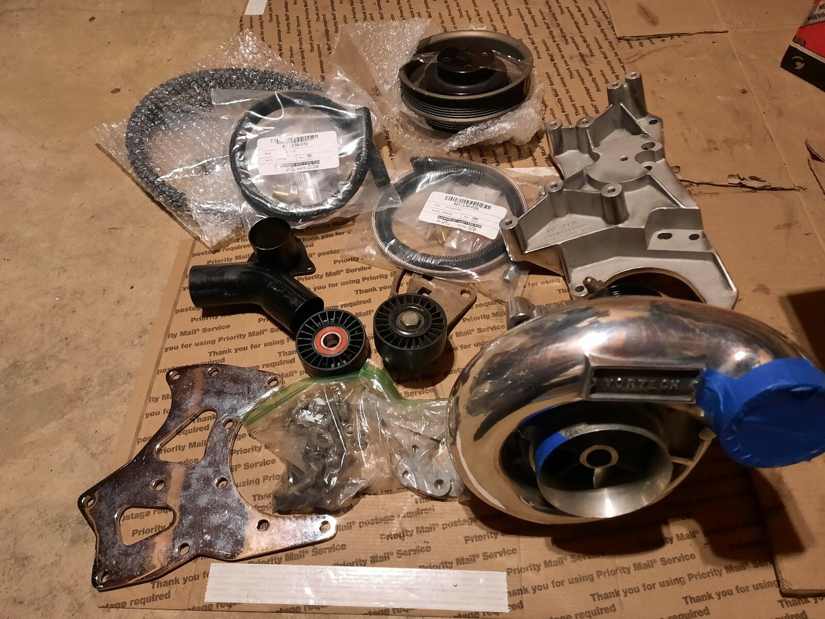1994-1995 Ford Mustang 5.0L Vortech Supercharger V-7 YS Trim GT40
