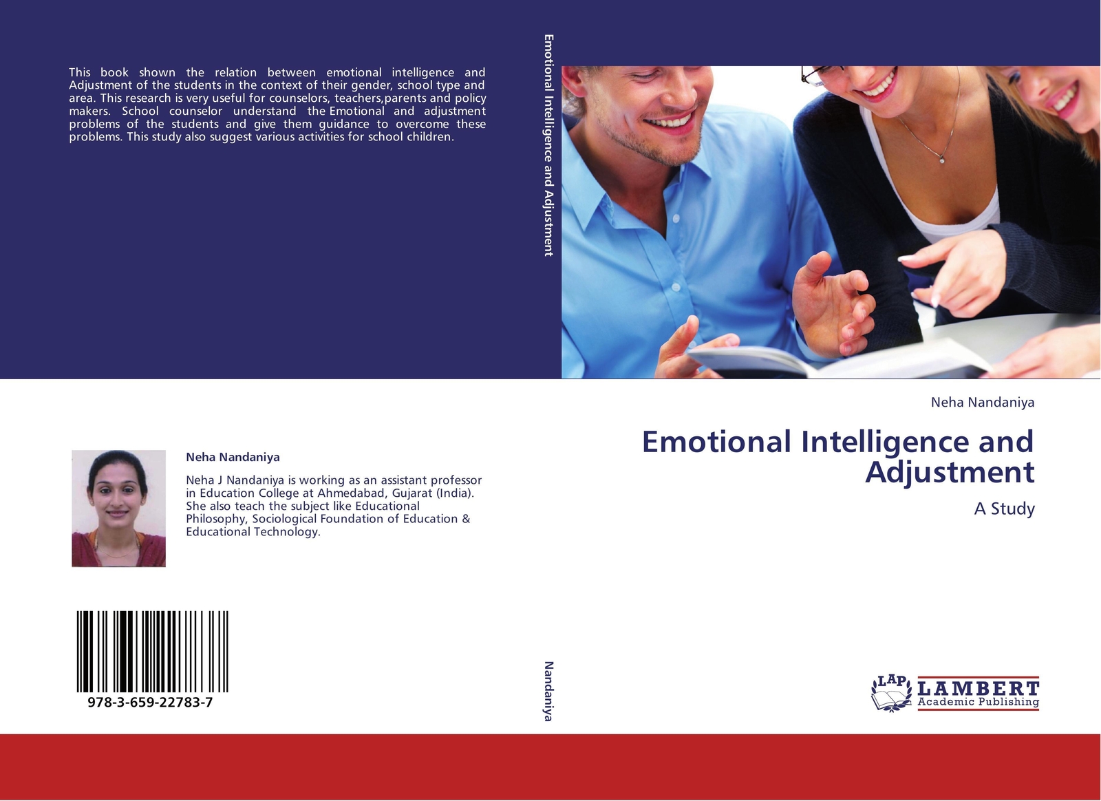 Thumbnail - Neha Nandaniya | Emotional Intelligence And Adjustment | Taschenbuch |