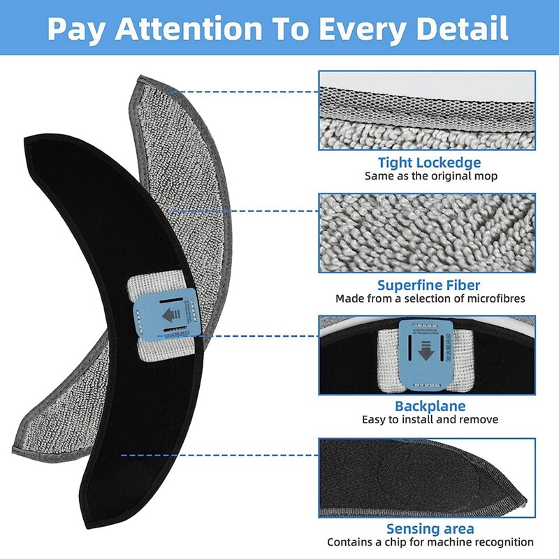 Hauptseitenbürsten Ersetzen für Combo J7+/Plus Roboterstaubsauger