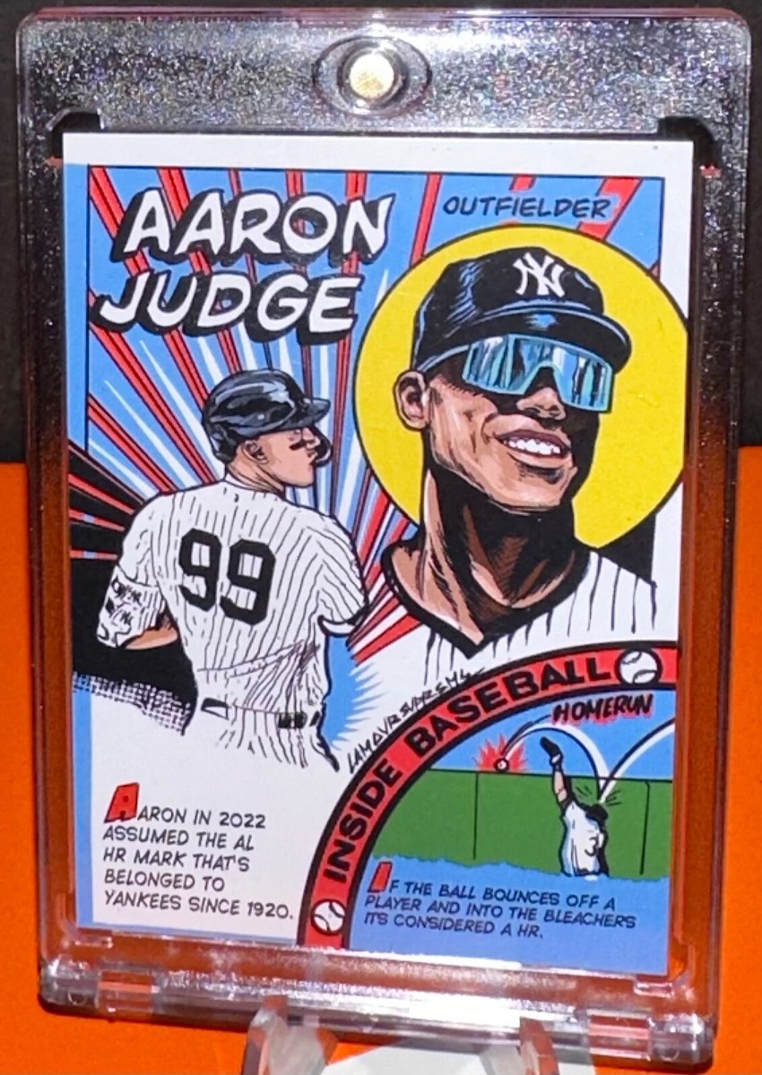 🚀Aaron judge⭐️Comic card🔥topps NY YANKEES🔥💥🚀 | eBay