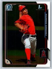 2015 Bowman Chrome Ricardo Sanchez 1st Bowman Rookie RC #BCP147