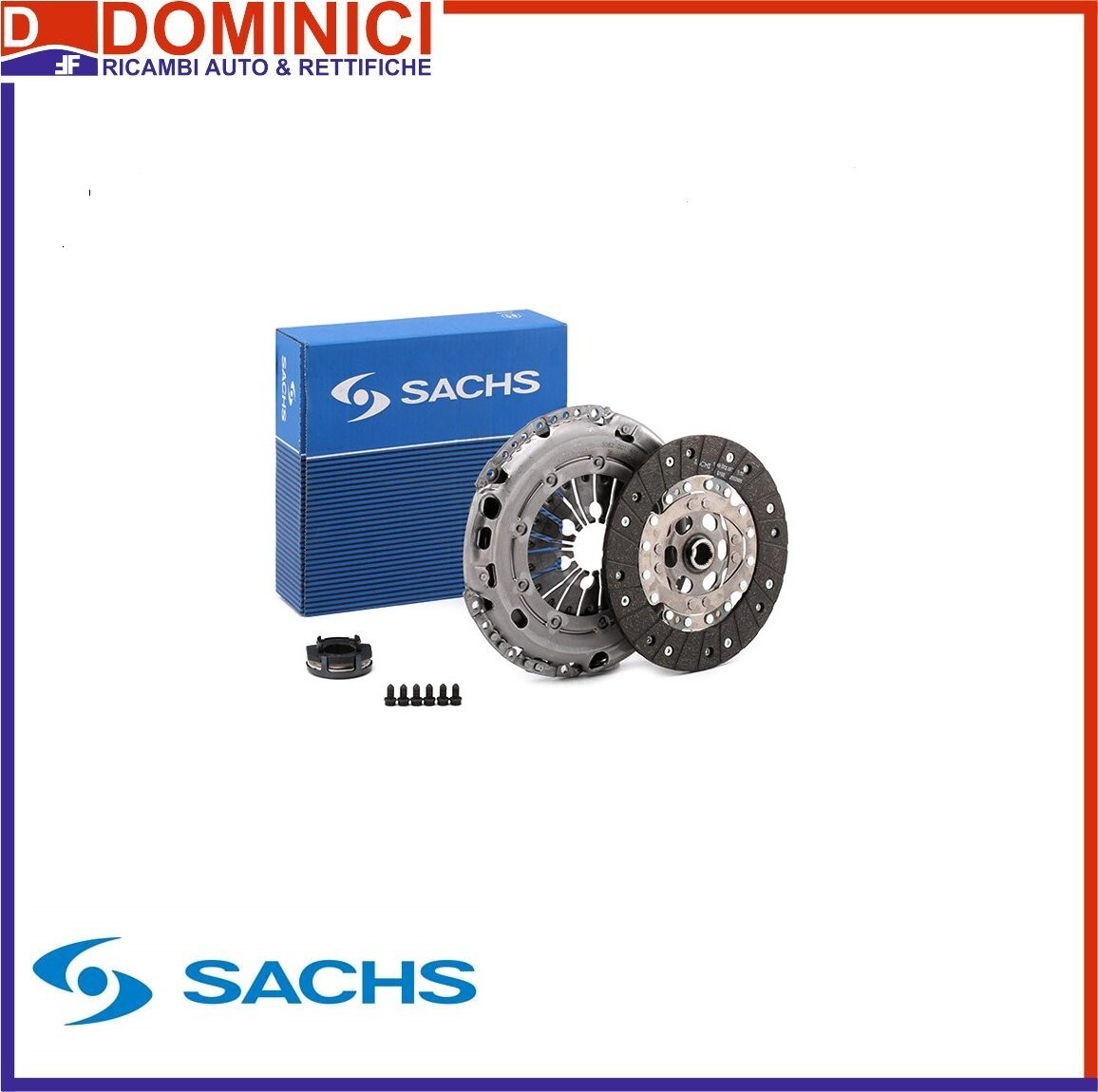 SACHS XTend Kit frizionecon cuscinetto disinnesto, Audi A3 (8p) 1.6, 1.9 TDi