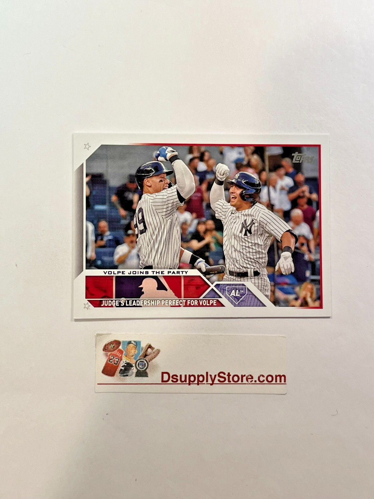 2023 Topps Update #US269 Anthony Volpe Aaron Judge Yankees FREE SHIPPING