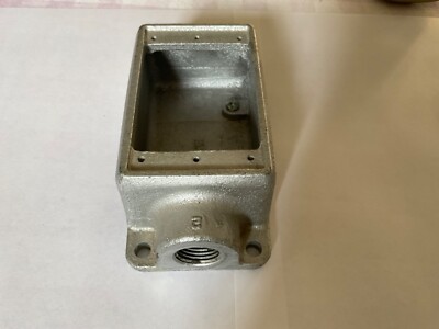 Crouse-Hinds Condulet Single Gang Cast Device Box 1/2 “ | eBay