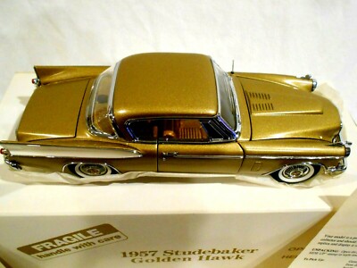 Danbury Mint 1957 Studebaker Golden Hawk Sedan Original Box w