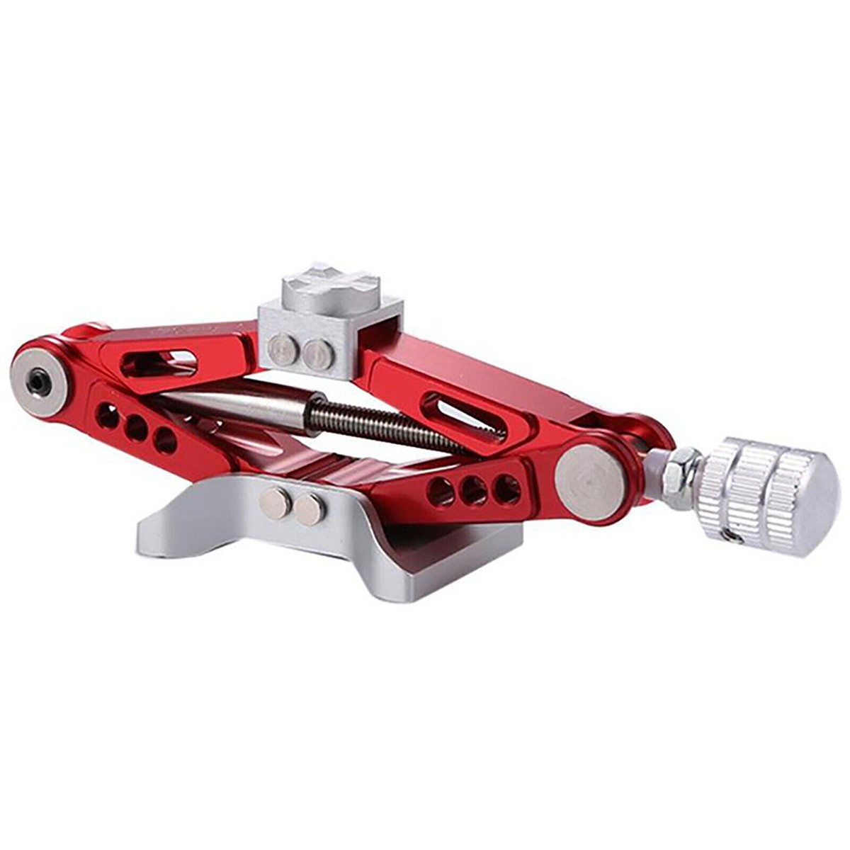 Carro Rc 1:10 Escala Ajustável De Metal Scissor Jack Ferramenta Para Rc