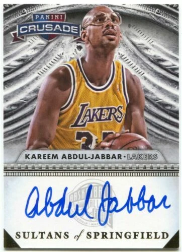 Panini Kareem Abdul-Jabbar Sports Trading Cards & Accessories