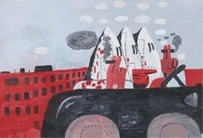 Philip Guston : Riding Around : 1969 : Archival Quality Art Print