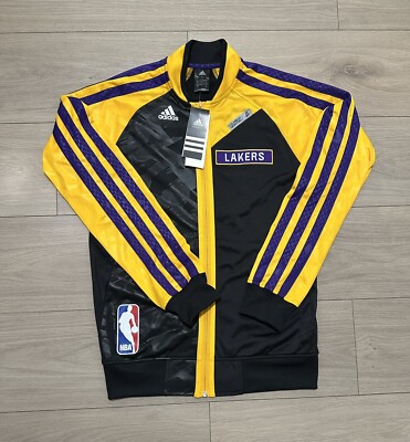 Lakers NEW Kobe Bryant Small Adult Hollywood Night Jersey Warmup Up Track Jacket
