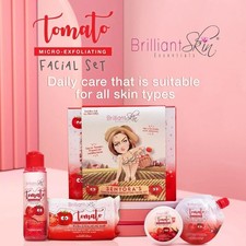    Brilliant Skin Essentials Tomato Natural Rejuvenating Facial Set