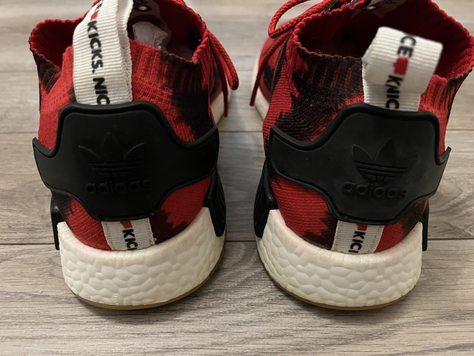 Adidas Consortium Series Nice Kicks x NMD Runner PK Red White Black OG Box image 10