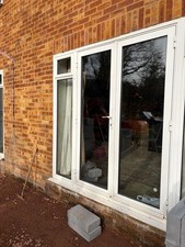 Outward Opening French Doors With Side Lights