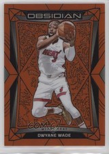 2023 Panini Obsidian Electric Etch Orange Flood 77/99 Dwyane Wade #42 HOF 0ob4