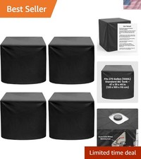 275 Gallon IBC Tote Covers   Waterproof 4 Pack for Garden  Outdoor Use