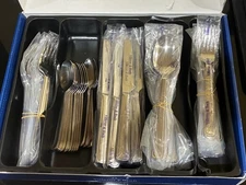 OPEN BOX - Villeroy & Boch 60-Piece Stainless Steel Flatware Set | Celeste