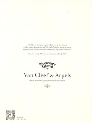 Treasure Island by Cleef & Arpels Haute Joillerie Place Vendome 2023 Print Ad