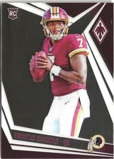 2019 Panini Phoenix Dwayne Haskins RC #103 Washington Commanders