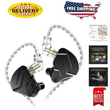 KZ ZSNPROX Hybrid In-Ear Earphones   High Clarity Sound, Detachable Cable