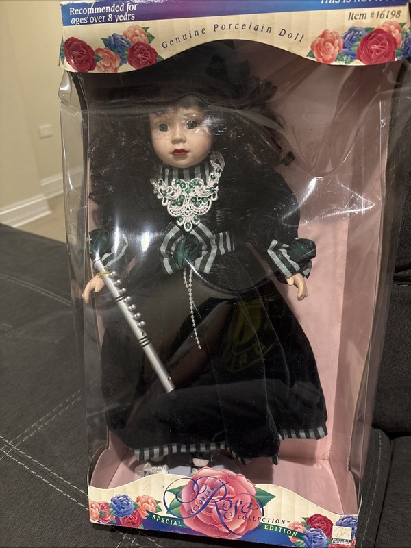 Victorian Rose Collection- Genuine Porcelain Doll- Special Edition 1997