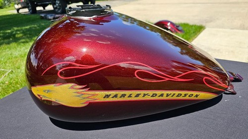 09-13 Harley Davidson CVO FLHX SE Fuel Tank Gas Petrol Spiced Rum