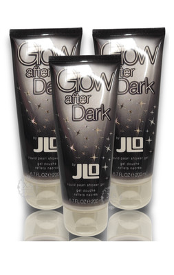 Glow After Dark By JLO Liquid Pearl Shower Gel 6.7oz new LOT OF 3
