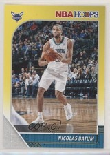 2019-20 Panini NBA Hoops Yellow Nicolas Batum #22 0b3