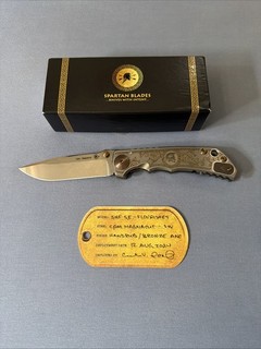 Spartan Blades Harsey Folder 2023 Flourishes SF5 Magnacut