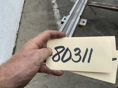 110''X X 3'' OPENING FEMALE PRESS BRAKE DIE: STOCK #80311